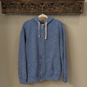 Polo Ralph Lauren Cotton‑Blend Fleece Zip‑Front Hoodie